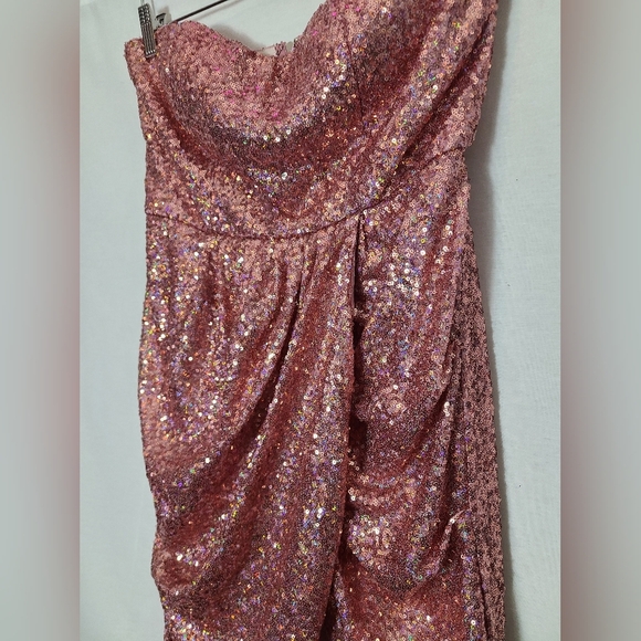 Brand new Hello gorgeous Minuet Sequin dress- Size large Pettite - Picture 6 of 6